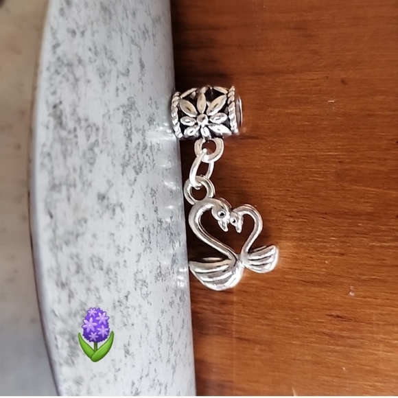 Swan Charm Will FIT Pandora and other European Systems - Picture 1 of 5